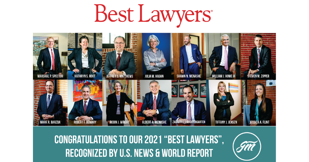Congratulations To Our 2021 Best Lawyers!