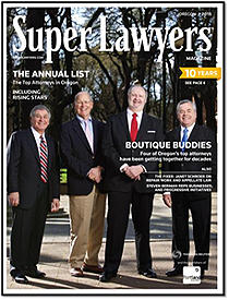 Founding Shareholder, Albert Menashe and The Boutique Buddies Featured In Oregon Super Lawyers Magaz